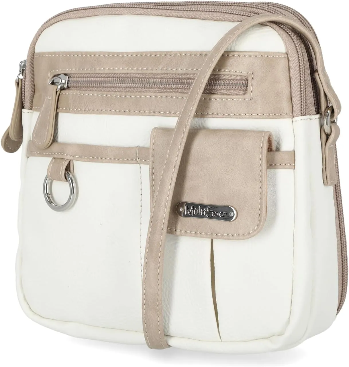 MultiSac North South Mini Zip Around Crossbody Bag