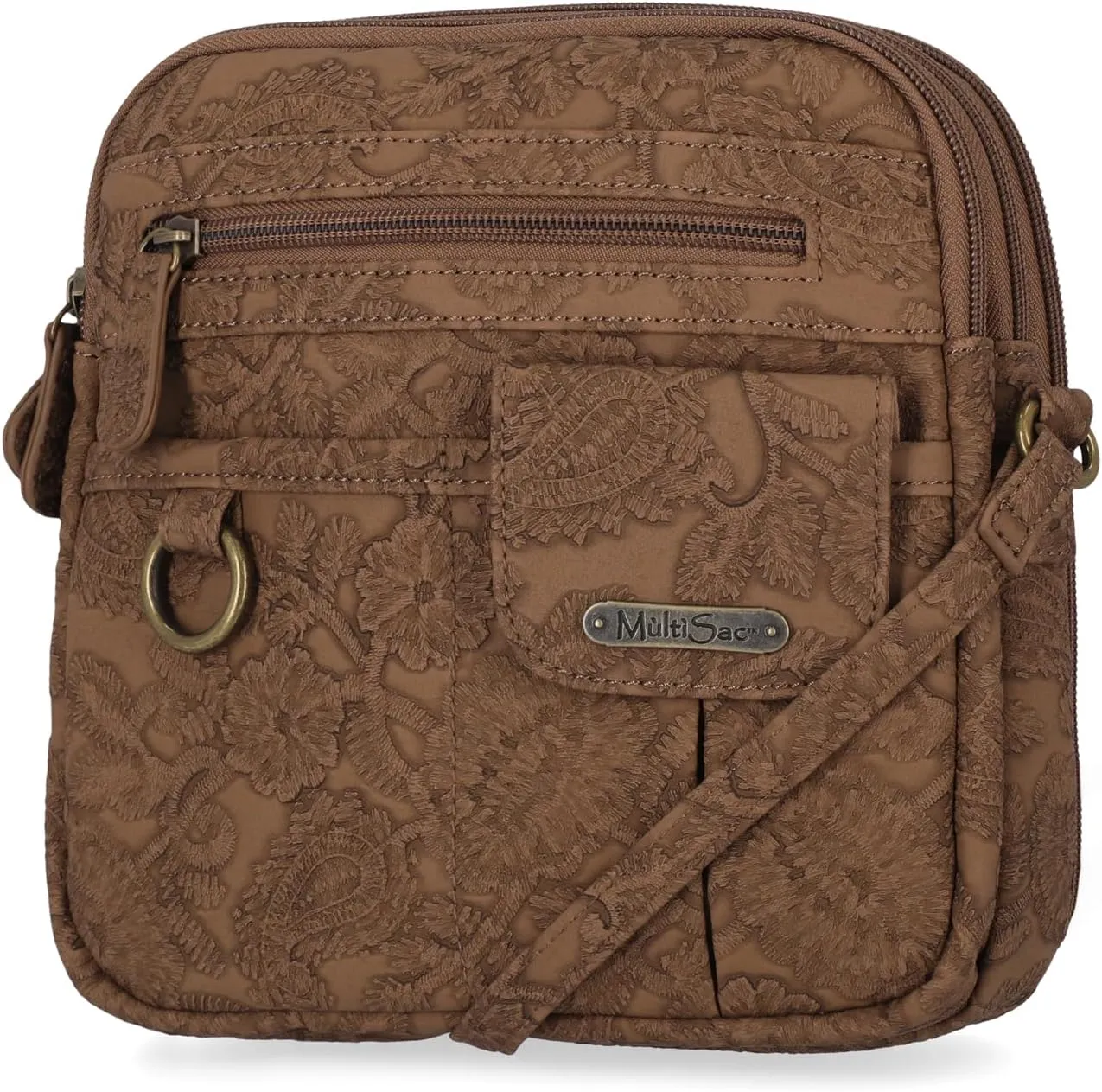 MultiSac North South Mini Zip Around Crossbody Bag