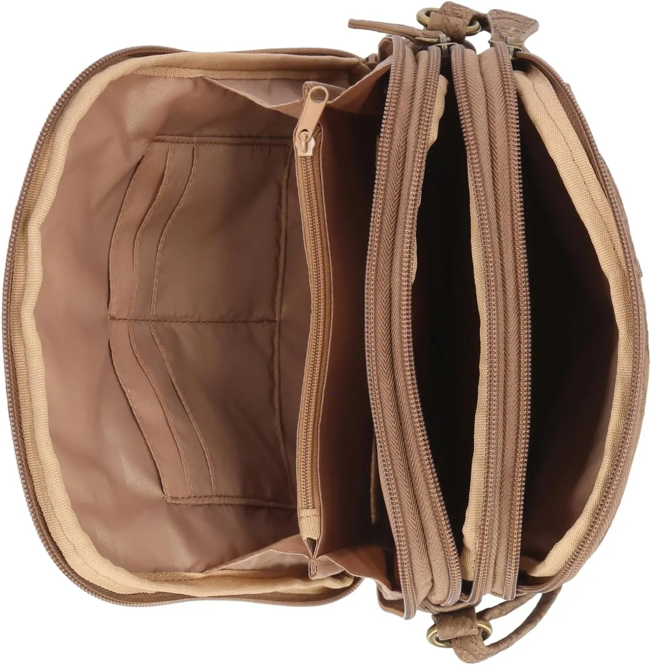MultiSac North South Mini Zip Around Crossbody Bag