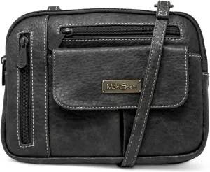 MultiSac Zippy Triple Compartment Crossbody Bag