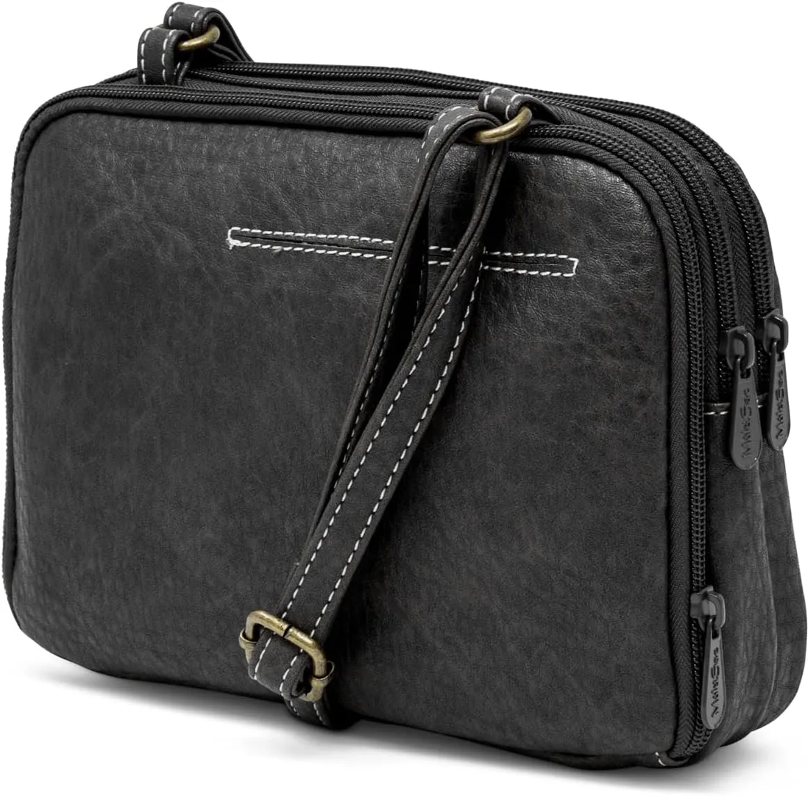 MultiSac Zippy Triple Compartment Crossbody Bag
