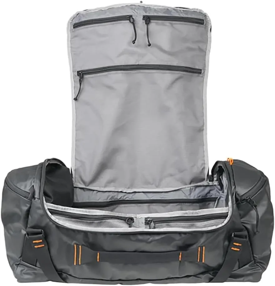 Mystery Ranch Mission Duffel 90 Black - Adaptable Duffel Bag For Travel