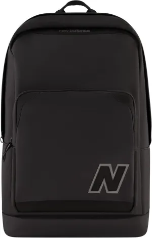 New Balance Laptop Backpack, Legacy Computer Travel Bag for Men and Women, Black, 18.5 Inch