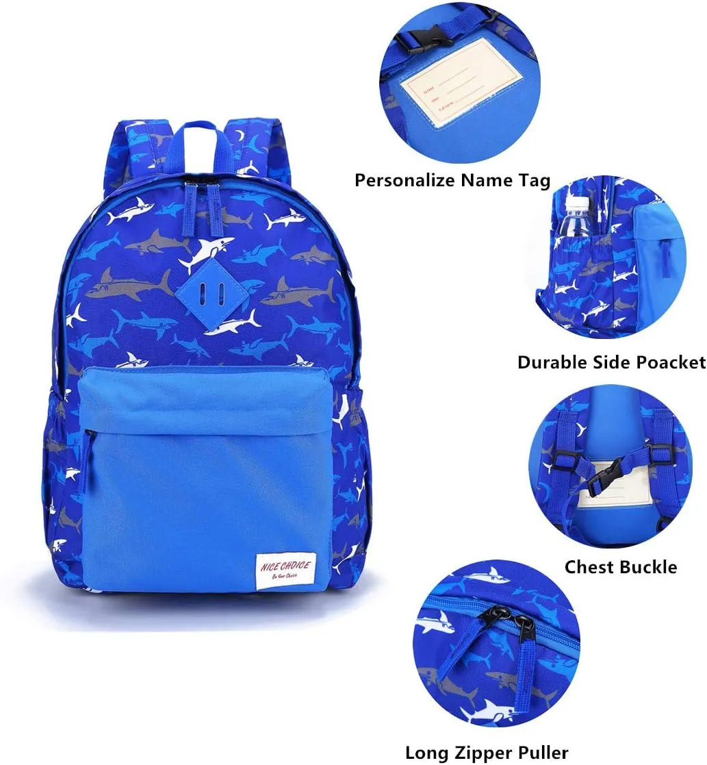 NICE CHOICE Preschool Backpack Kindergarten Little Kid Toddler School Backpacks for Boys and Girls with Chest Strap