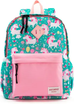 NICE CHOICE Preschool Backpack Kindergarten Little Kid Toddler School Backpacks for Boys and Girls with Chest Strap