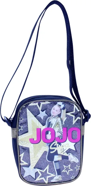 Nickelodeon Girls' JoJo Siwa Pa Crossbody, Black, One Size