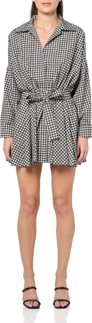 Norma Kamali Women's Super Oversized Bf Nk Shirt Flared Mini Dress