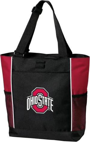Ohio State University Tote Bags Red OSU Buckeyes Totes Beach Travel