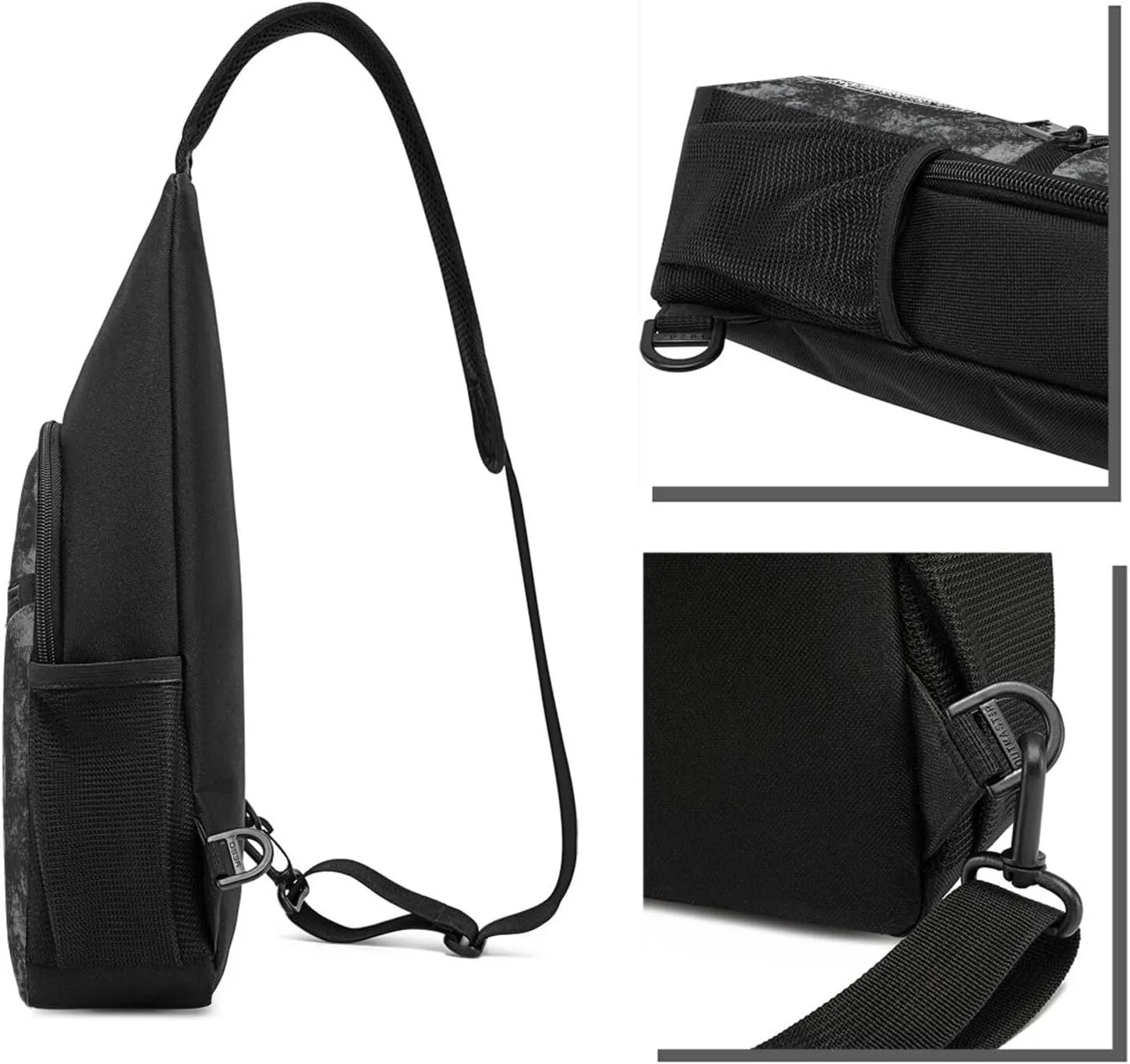Outpost 31 Antarctica Research Sling Bag Crossbody Backpack Shoulder Casual Daypack Bags for Men Women