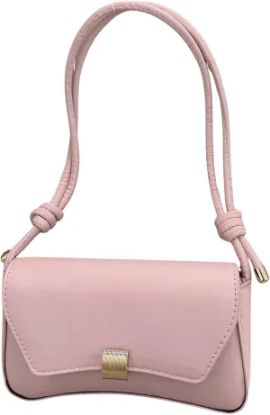 OYOANGLE Women's Flap Clutch Leather Shoulder Bag Vintage Adjustable Straps Shoulder Purse