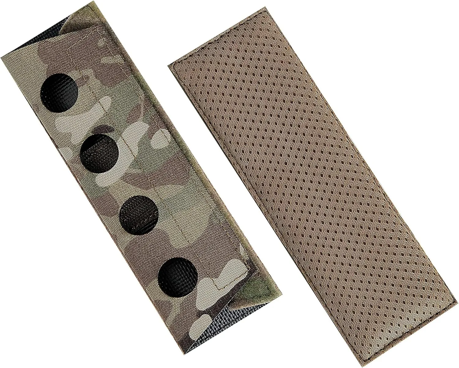 PETAC GEAR Tactical Vest Shoulder Pads 2PCS Lightweight Cushion Strap Pads with Foam and Spacer mesh
