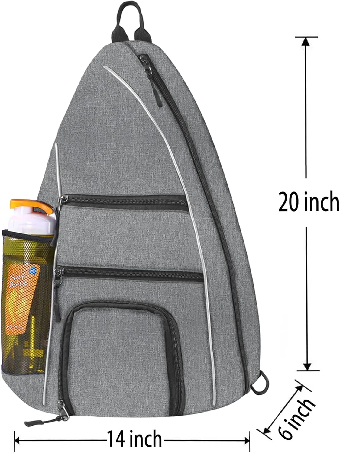 Pickleball Bag - Pickleball Bags for Women Men - Pickleball Backpack - Travel Pickleball Paddle Case, Pickle Ball Bag for Pickleball Paddle Tennis Racket, Protable Pickleball Sling Bag