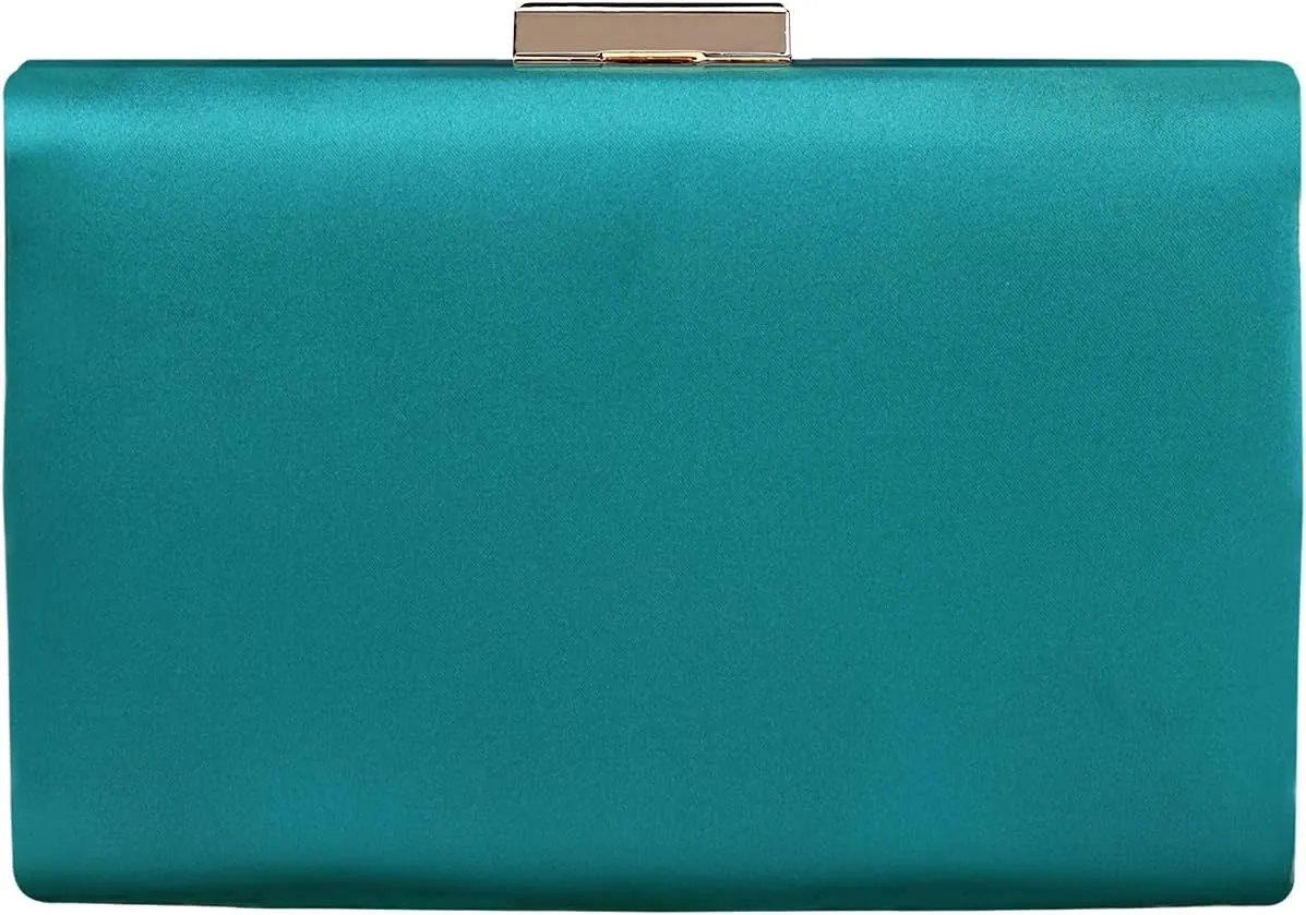 Pleated Satin Clutch Purse For Women Wedding Bridal Clutch Bag Prom Party Clutch