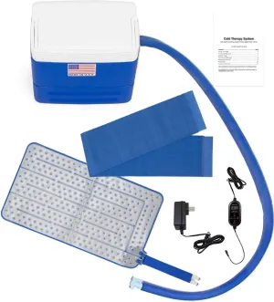 Polar Active Ice® 3.0 Cold Therapy System w/Programmable Timer, Extended Coverage Back, Hip and Limb Compression Pad, 9 Quart Cooler, Quiet Pump, Strong Cryotherapy Pain Relief Treatment