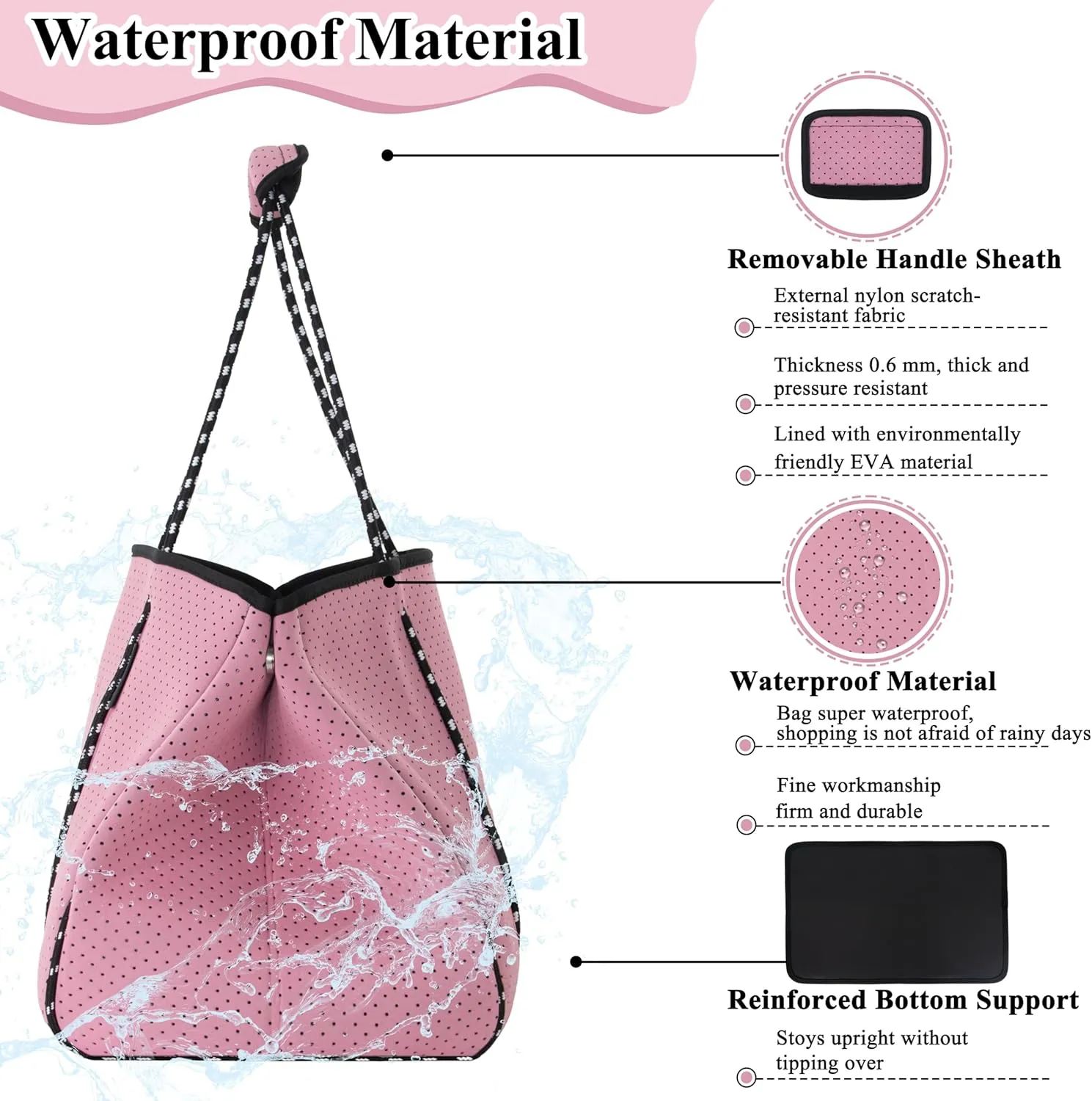 QOGiR Multipurpose Gym Beach Bag, Light Weight, Large, Sports … …