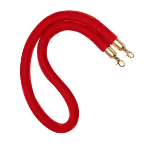 Queue Rope Line Key Large Elastic Ratchet Velvet Tap Hole Crowd Party Ropes Hanging Weight Sentry Stanchion Queuing Rope Stanchion Rope Red Rope Retractable Belt Flannel
