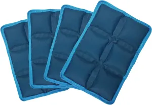 Reusable Ice Pack for Lunch Box and Cooler Bag, Reusable and Long-Lasting Cold Packs Flexible Slim Ice Packs, Freezer Packs for Shipping Food, Cooling Packs for Mailing, Lightweight & Space Saving