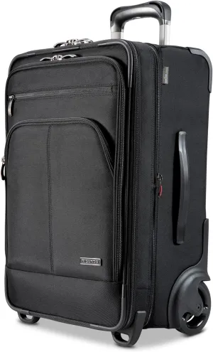 Ricardo Beverly Hills Flight Essentials Softside Expandable Carry-On Travel Luggage with Wheels, Durable Ballistic Nylon Fabric, Water and Stain Resistant, Men and Women, 22-Inch