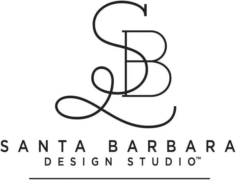 Santa Barbara Design Studio Tote Bag Hold Everything Collection Black and White 100% Cotton Canvas with Leather Handles