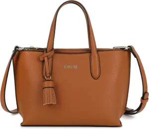 Scarleton Women's Faux Leather Purses and Handbags, Shoulder Bag, Top Handle Satchel, Hobo Bag with Pouch, H1035