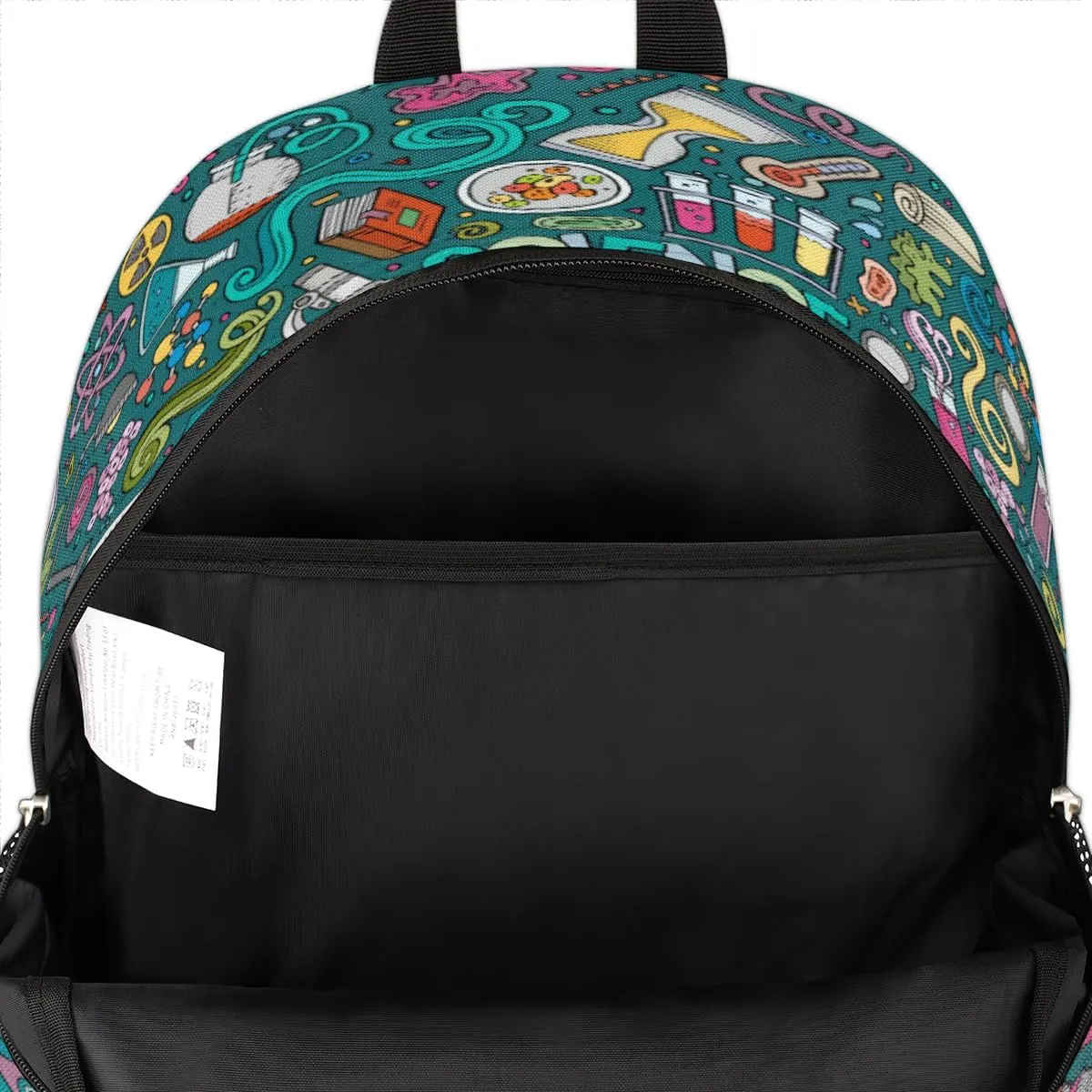 School Backpack for Boys Girls, Science Chemistry Elementary School Bags Educational Theme Lightweight Bookbag Laptop Backpack Casual Daypack Rucksack for Kids Teens