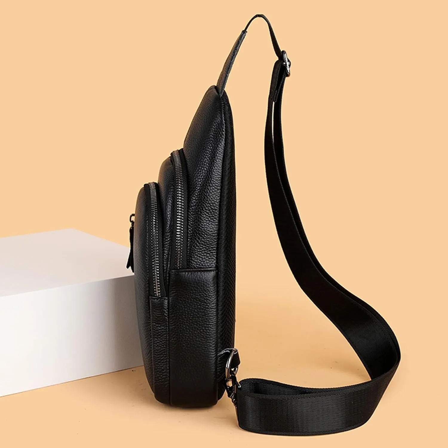 Seoky Rop Small Sling Bag Crossbody for Men Women One Strap Shoulder Cross Body Bag Sling Backpack for Travel