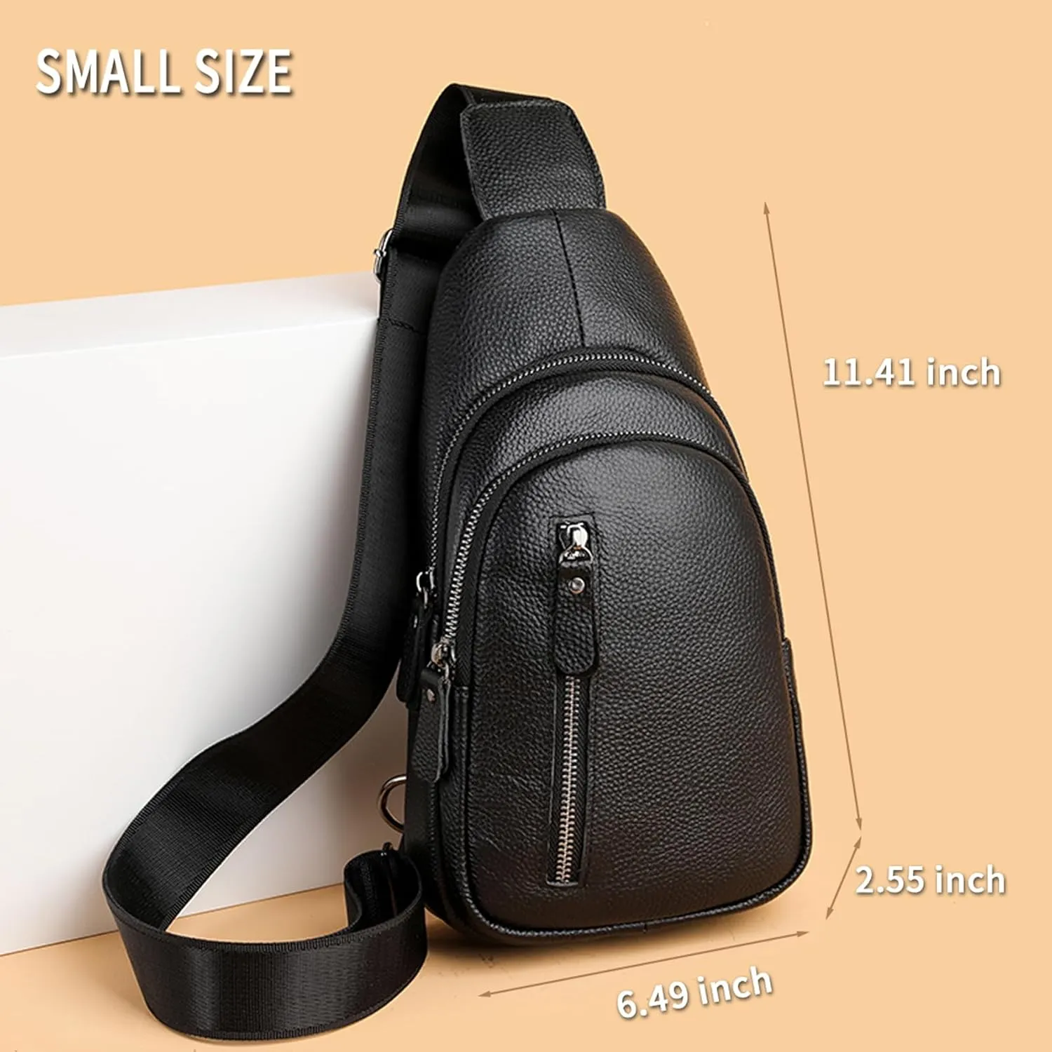 Seoky Rop Small Sling Bag Crossbody for Men Women One Strap Shoulder Cross Body Bag Sling Backpack for Travel