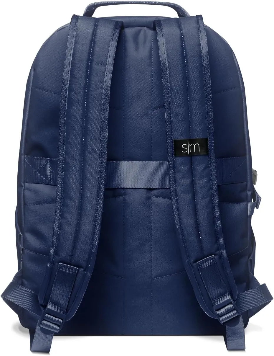 Simple Modern Ellis Backpack for School | Elementary Middle and High School Bookbag for Kids and Teens | Girls and Boys | Navy