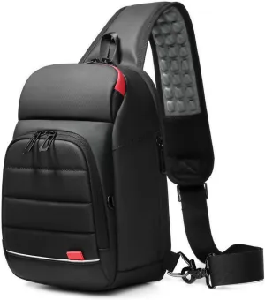 Sling Bag for Men Crossbody Bags Shoulder Bag for Travel Waterproof Chest Bag Daily Backpack for Hiking Traveling