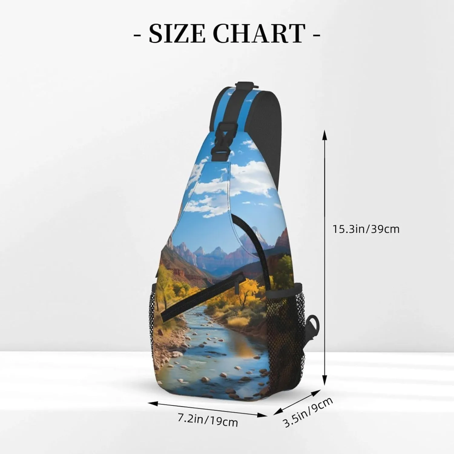 Sling Bag for Women Men Crossbody Bag Sling Backpack flamingo bird Cross Body Bag Adjustable Chest Bag