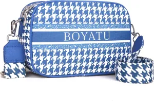 Small Crossbody Bag for Women Purse: Vegan Leather Cross Body Bags - Trendy Shoulder Camera Handbag