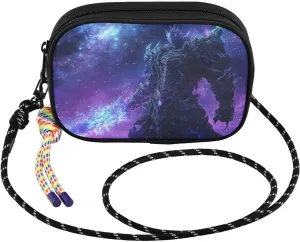 Small Crossbody Bags Knight Fantasy Purple for Women Cell Phone Purses Women's Shoulder Handbag Wallet Purse