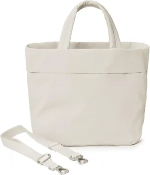 Small Crossbody Tote Bag for Women, 5L Nylon Shoulder Bag Multi Pockets Travel Purse, Adjustabal Strap Work College