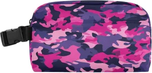 Small Reusable Tote Bag Lightweight Lunch Boxes for Adults Keeps Food Warm Cooler Tote Bag for Kindergarten Camouflage Reddish Peach Purple porta comida para lunch
