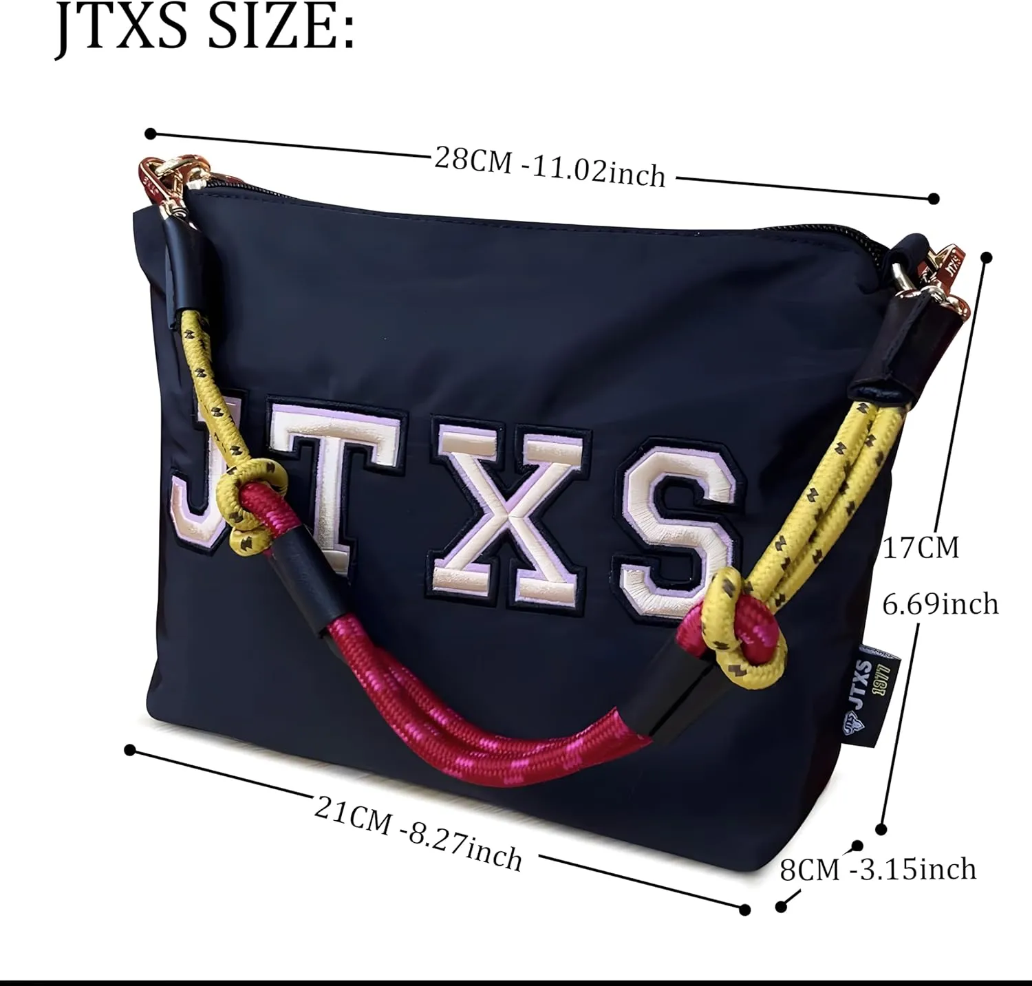Small Sling Embroidered Bag, Crossbody/Shoulder Bag, Makeup And Travel Toiletry Bag, Lightweight Pocketbook Purse Wallet