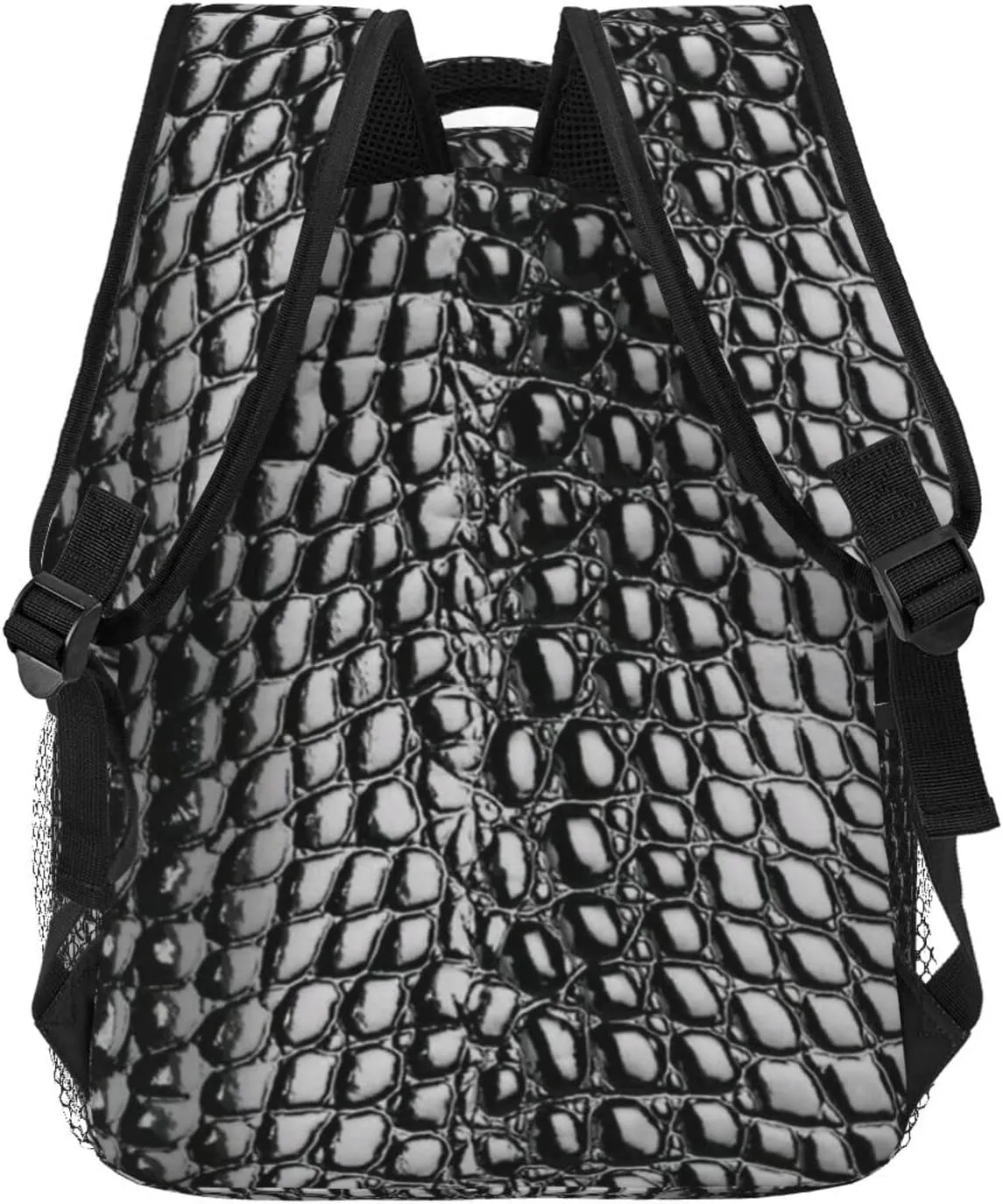 Snake Skin Backpack Funny Laptop Backpack Snake Tablet Travel Picnic Travel Bag Animal Skin Laptop Bag