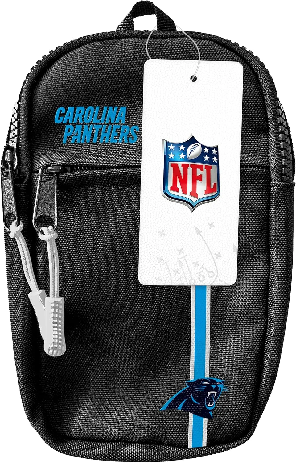 SOAR Unisex Crossbody Tech Adjustable Strap Travel Backpack Officially Licensed NFL, Mini Sling Bag