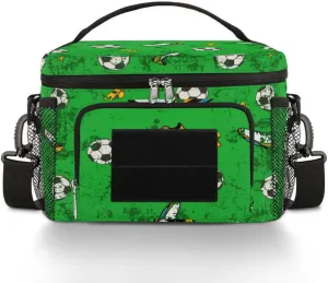 Soccer Whistle Lunch Bag, Lunch Box, Lunch Box for Men, Cooler Bag, Tactical Lunch Box, Lunch Bag Women, Lunchbox, Mens Lunch Boxes for Work, Insulated Lunch Bag