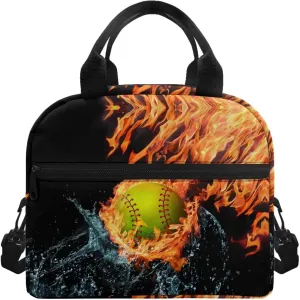 Squash Kids Bento Lunch Box Lunch Box for Girls Primary School Lunchbox Preschool Lunch Tote Bag Kids Insulated Lunch Bag Children Cute Lunch Handbag with Adjustable Strap