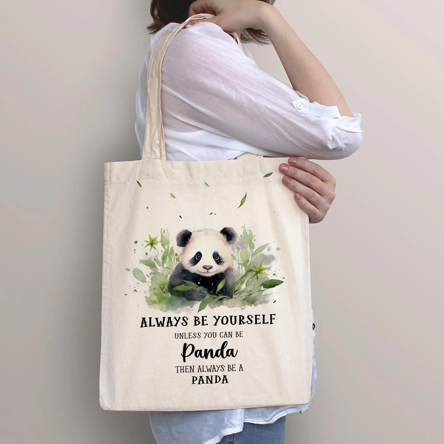 SUNFYCN Canvas Cotton Tote Bag for Women, Cat Tote Bag Reusable Grocery Bags Shopping Bags, Cute Tote Bag for Cat Lover