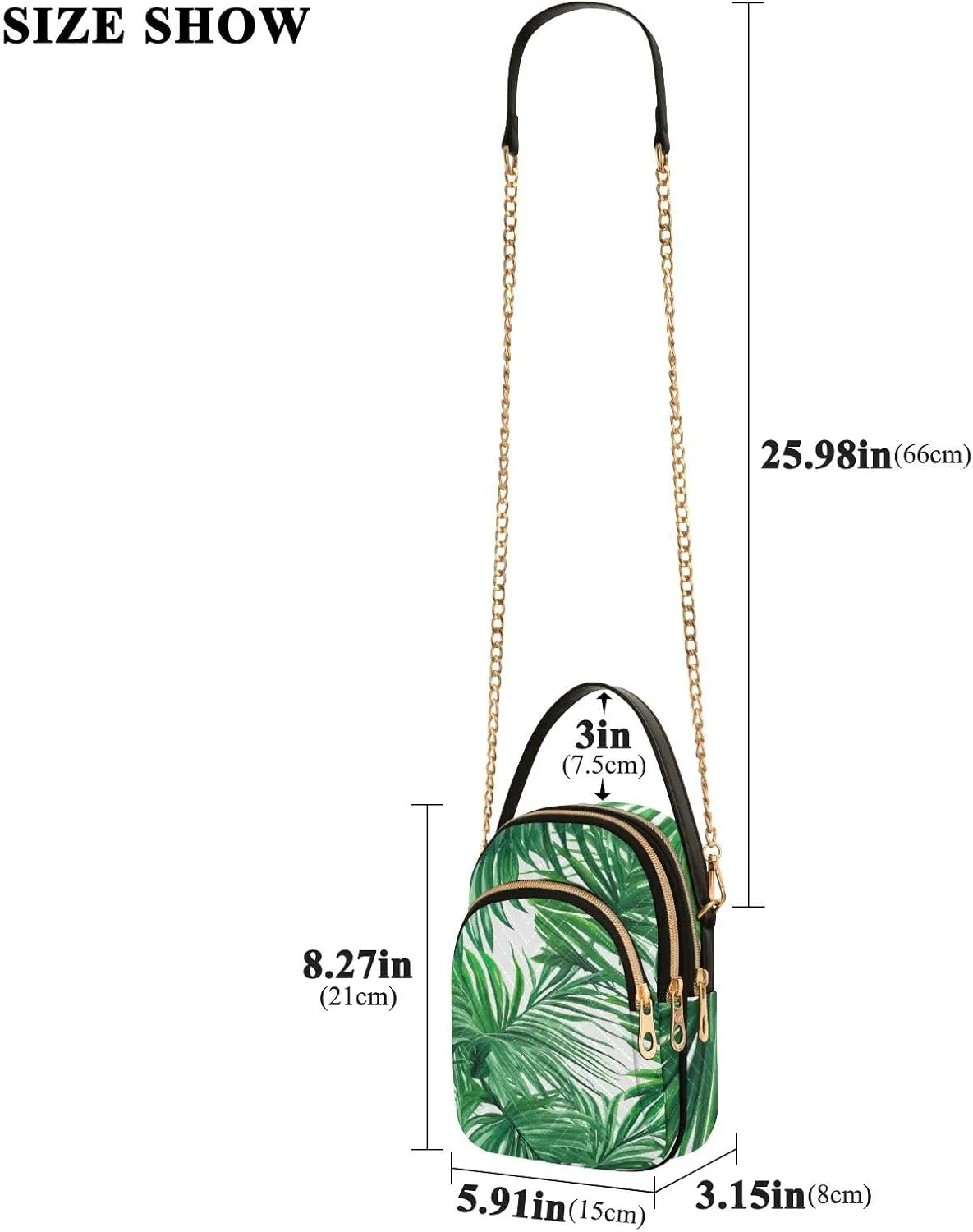 Sunrise Horse on Field of Sunflowers Ladies Sling Bag Crossbody, Women Crossbody Bag, Crossbody Bags for Women
