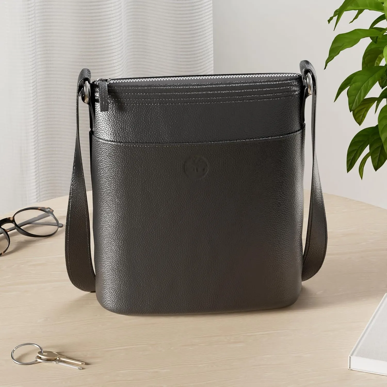 Timberland Leather Crossbody Purse Shoulder Bag