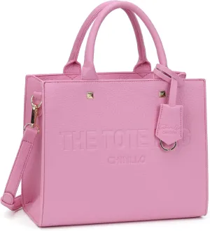 Tote Bag for Women, Top Handle Stachel Purse and Handbags with Shoulder Strap