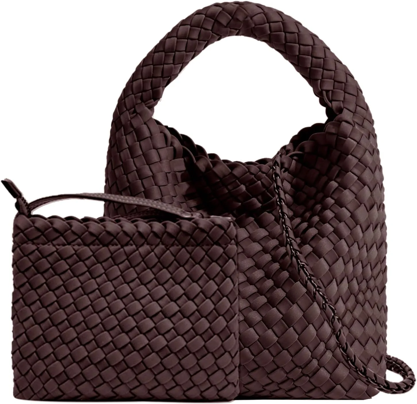Tote for Women, Ladies Crossbody Handbag, Trendy Shoulder and Bucket Bag, Top-handle Tote Hobo Satchel with Purse
