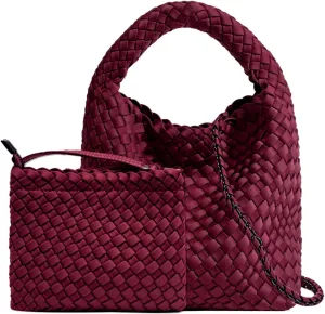 Tote for Women, Ladies Crossbody Handbag, Trendy Shoulder and Bucket Bag, Top-handle Tote Hobo Satchel with Purse