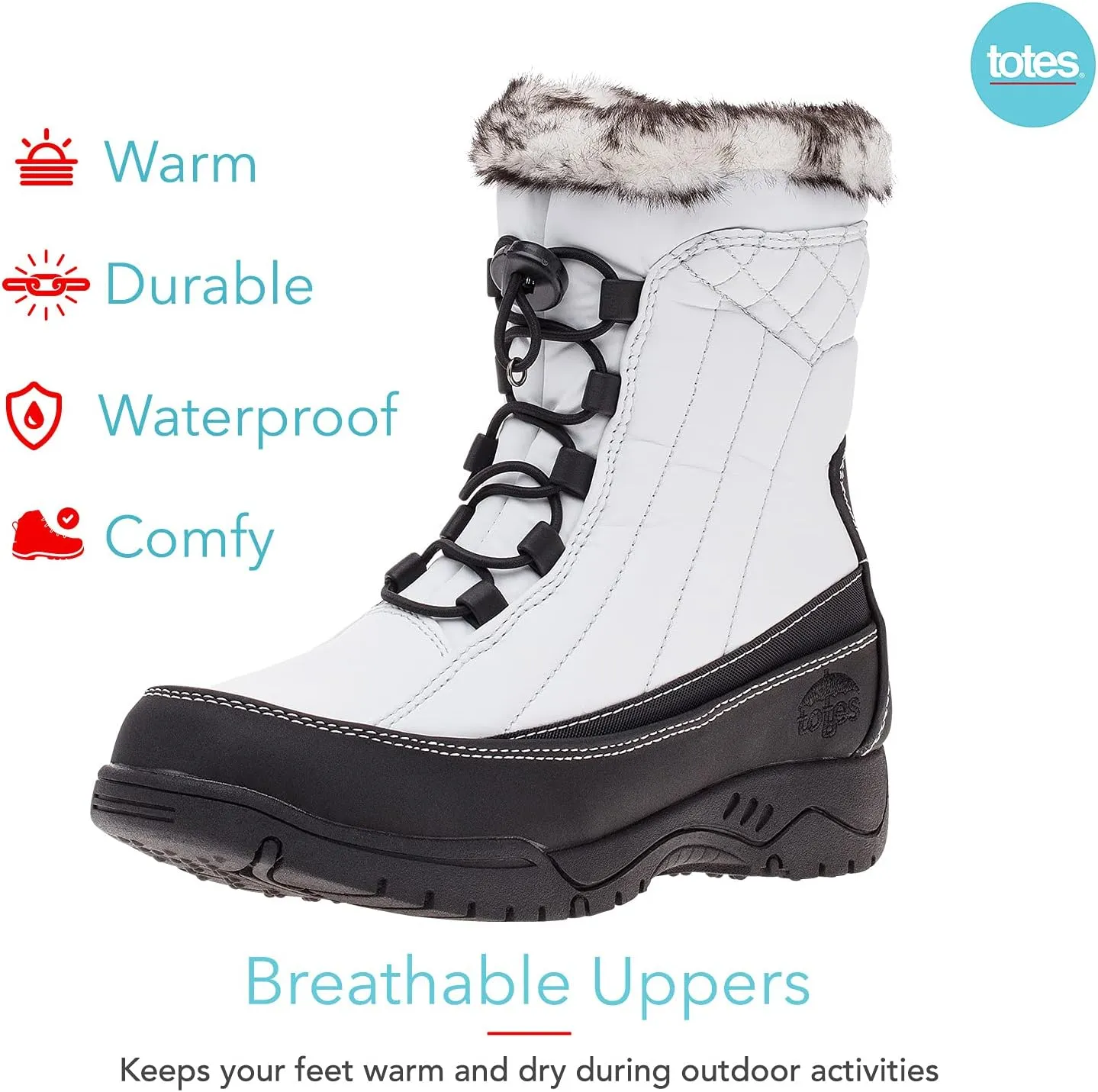 totes Women's Barbara Snow Boot