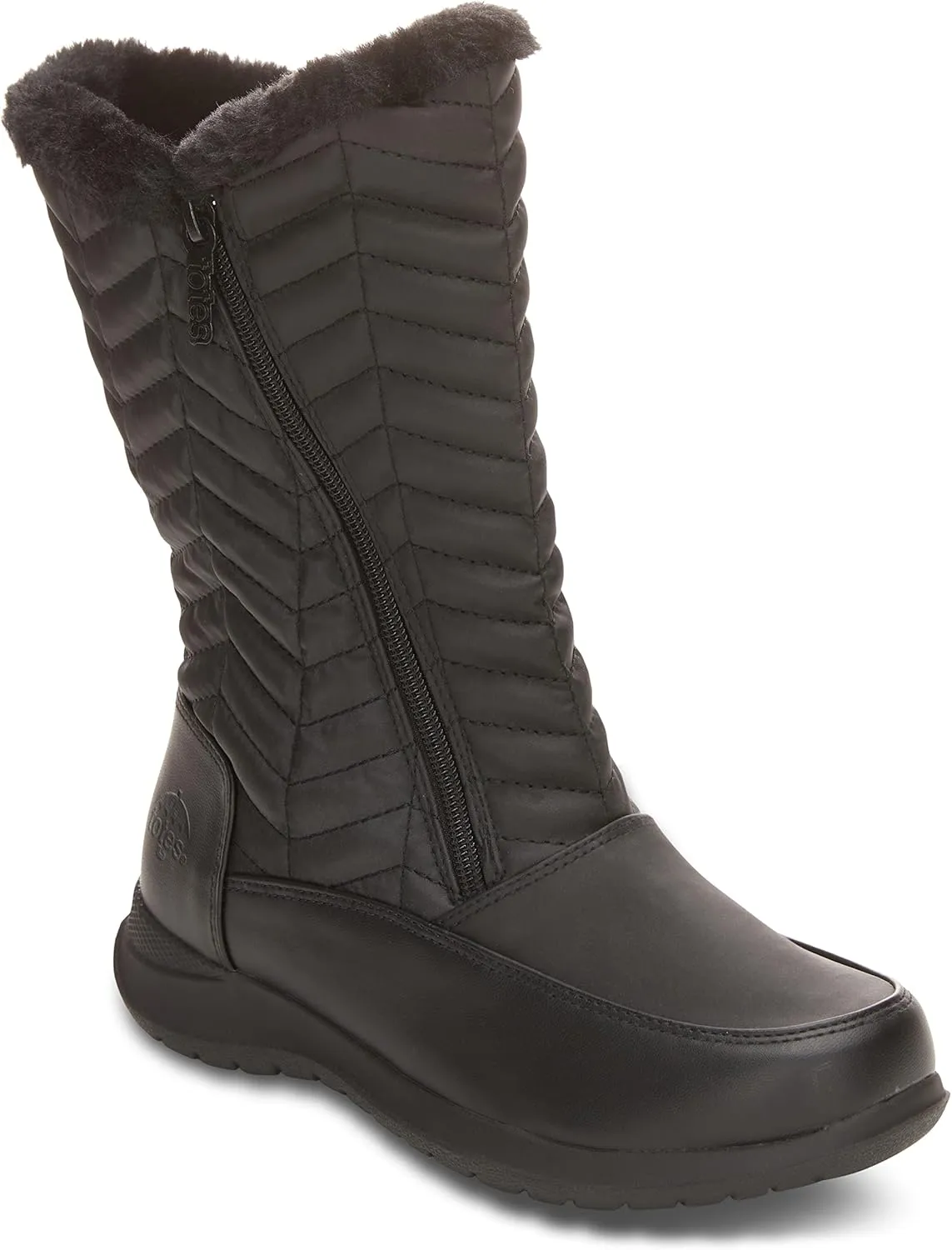 totes Women's Edgen Zip Snow Boot