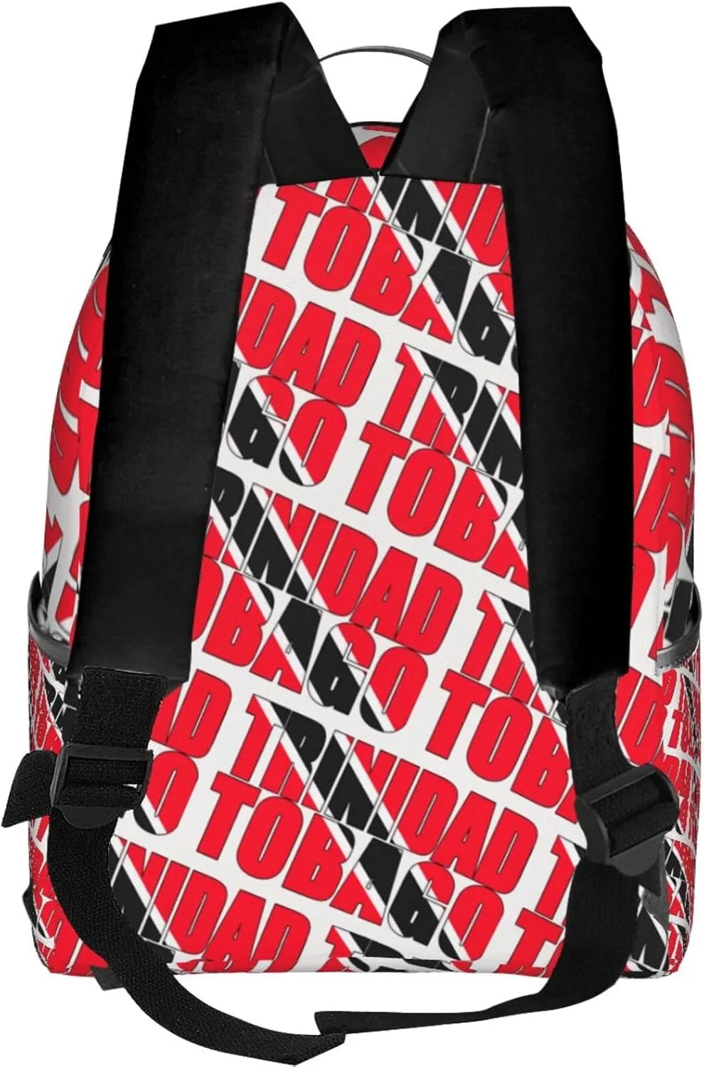 Trinidad and Tobago Flag Casual Backpacks Laptop Backpack Carry-on Daypack Sports Travel Rucksack Lightweight Working Bag for Outdoor Hiking Cycling Walking