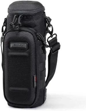 U1 Water Bottle Pouch with Zippered Hardshell Cap, Fits Up to 40oz Bottle, Molle System, Heavy Duty, Made With 100% Nylon