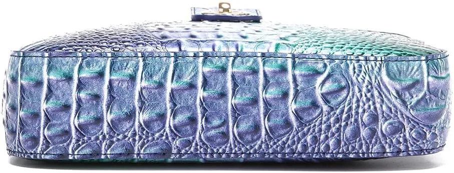 UBALDI Women Purse Satchel Bag Long Crossbody Classy Tote Bag Shoulder Purse Vegan Leather Ladies Handbags Embossed Pattern